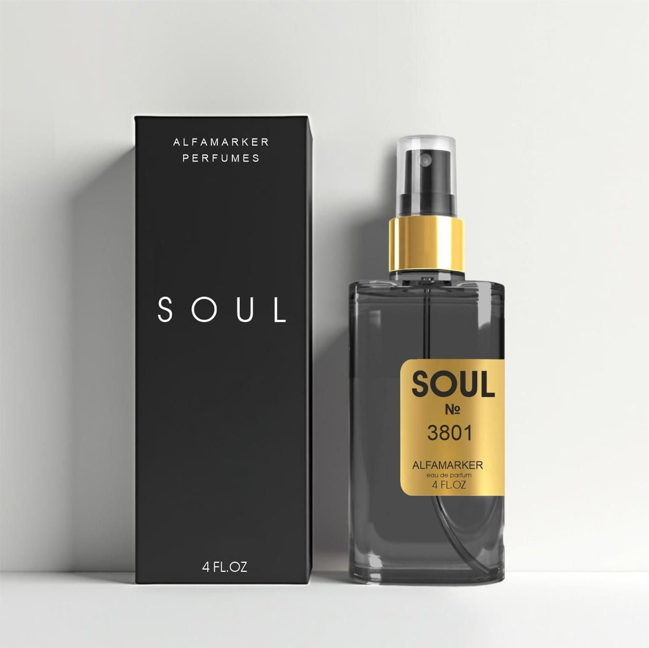 SOUL No. 3801 Impression Bubble Gum Perfume for Women Women Eau de Parfum Spray 4.0 Fl Oz 120 ml Long Lasting Fragrance