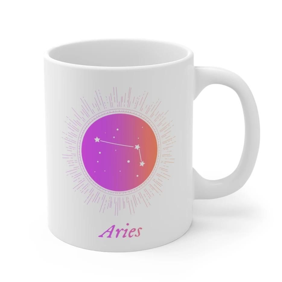 Aries Astrology Mug