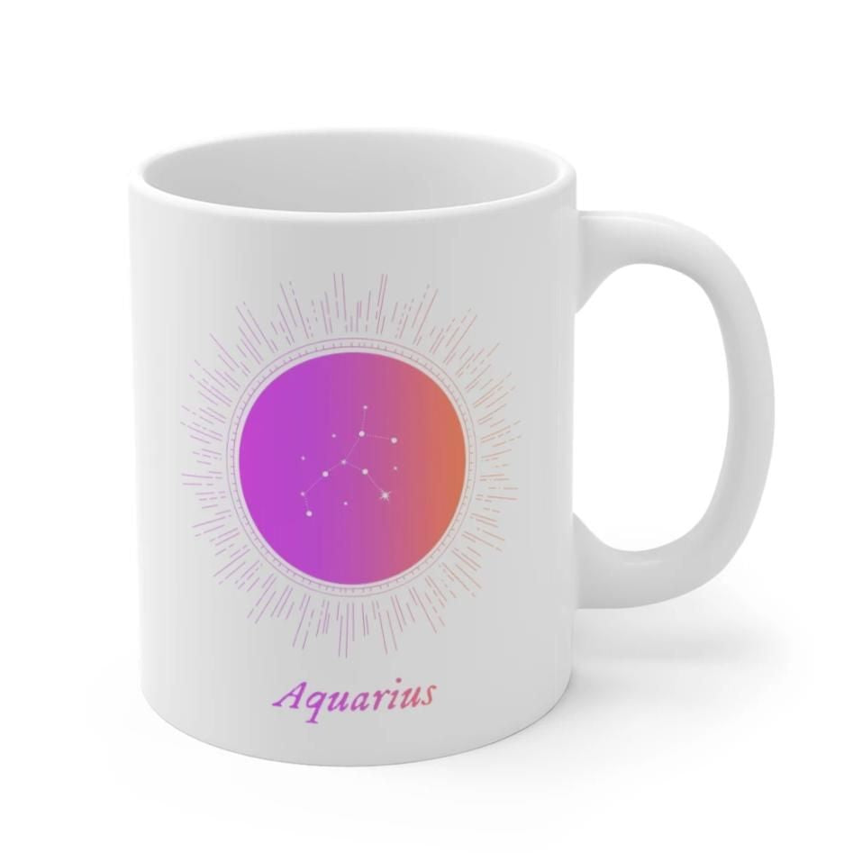 Aquarius Astrology Mug