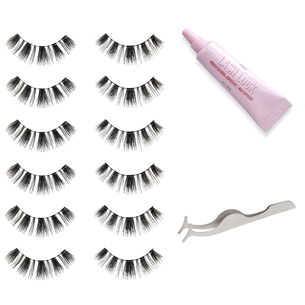 GladGirl False Lashes Bundle - February