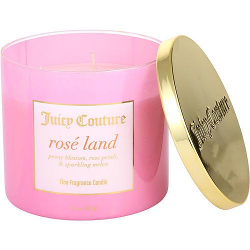 Juicy Couture Rose Land by Juicy Couture Candle 14.5 oz