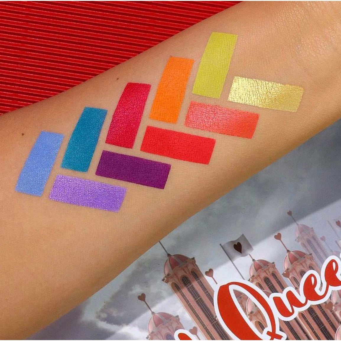 Prolux Red Queen Eyeshadow Palette