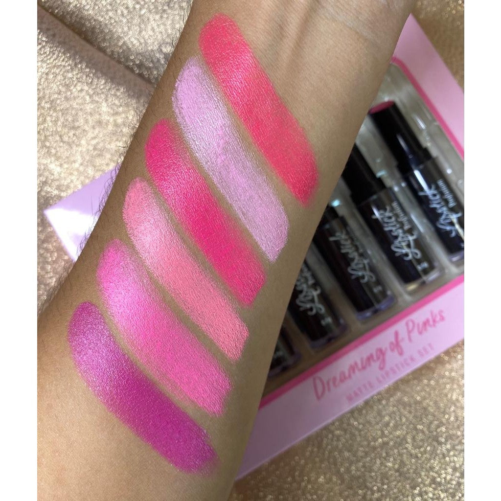 Dreaming of Pinks Matte Lipstick Set