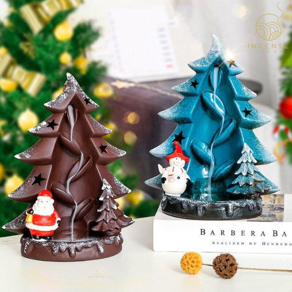 Christmas Tree Backflow Incense Burner
