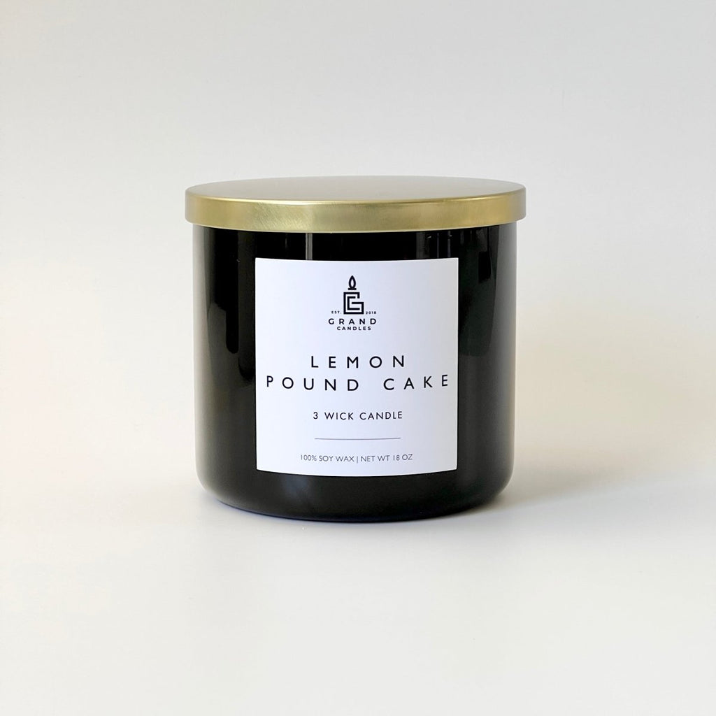 Lemon Pound Cake Candle