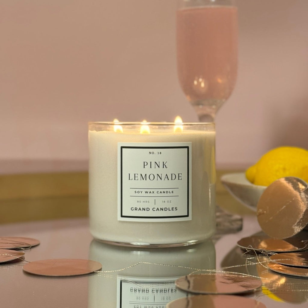 Pink Lemonade Candle