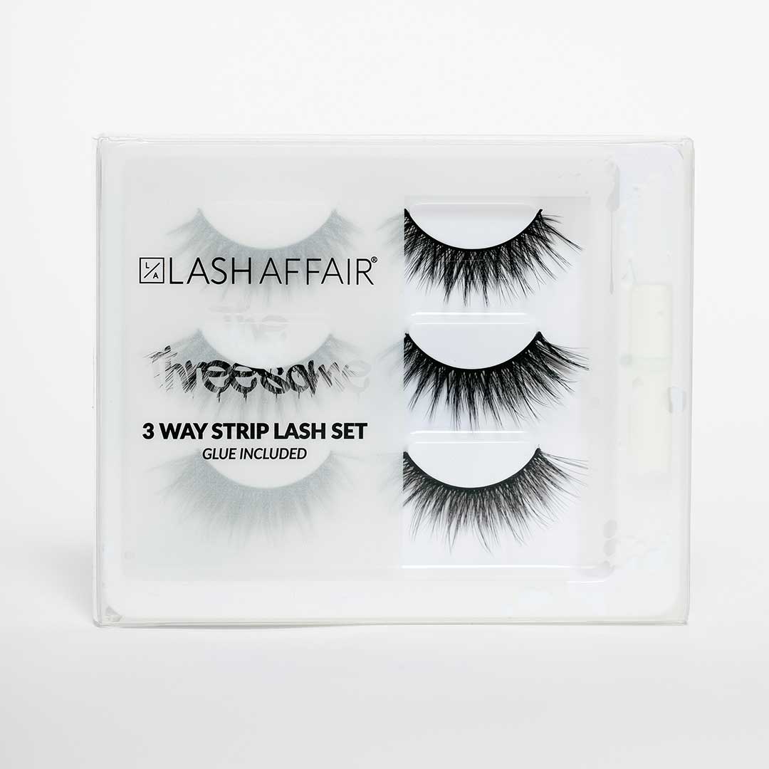 The Threesome | 3 Way Strip Lash Set